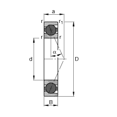 SS HCB71906-E-T-P4S, {(ji)ɌԪb|  = 25մƹ