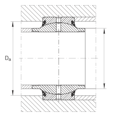 P(ji)S GE60-HO-2RS,  DIN ISO 12 240-1 ˜, Soɂȴܷ