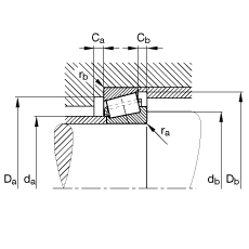 AFLS T4DB200, (j) DIN ISO 355 ˜ʵҪߴ磬ɷx{(ji)Ɍ